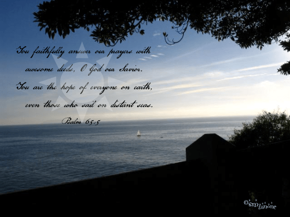 Grant us fair winds, be our following sea...