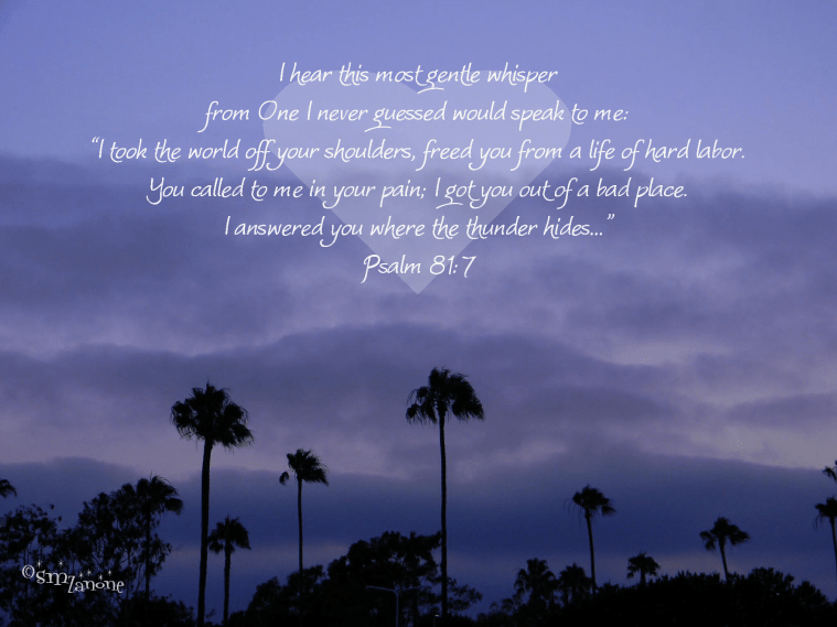 His help is on the way...