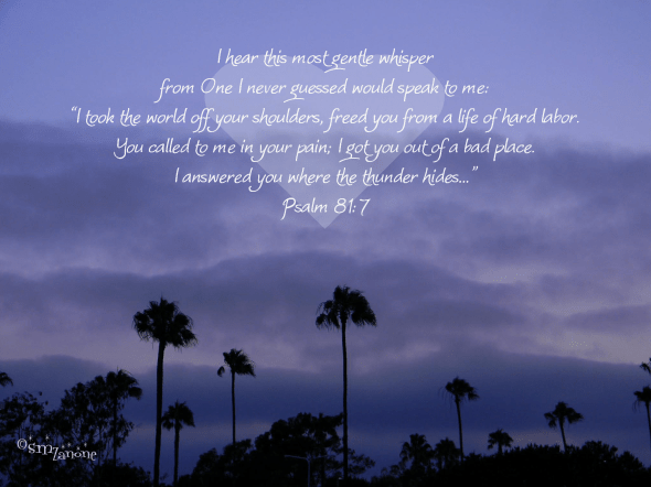 His help is on the way...