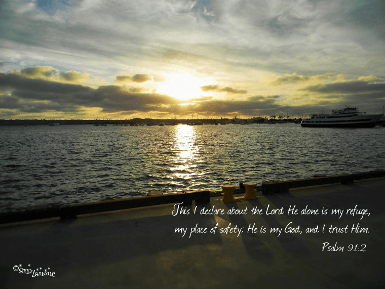 The world in His loving hands