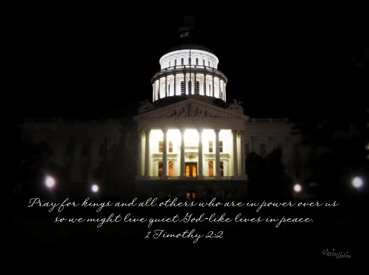 Pray and vote... then pray some more