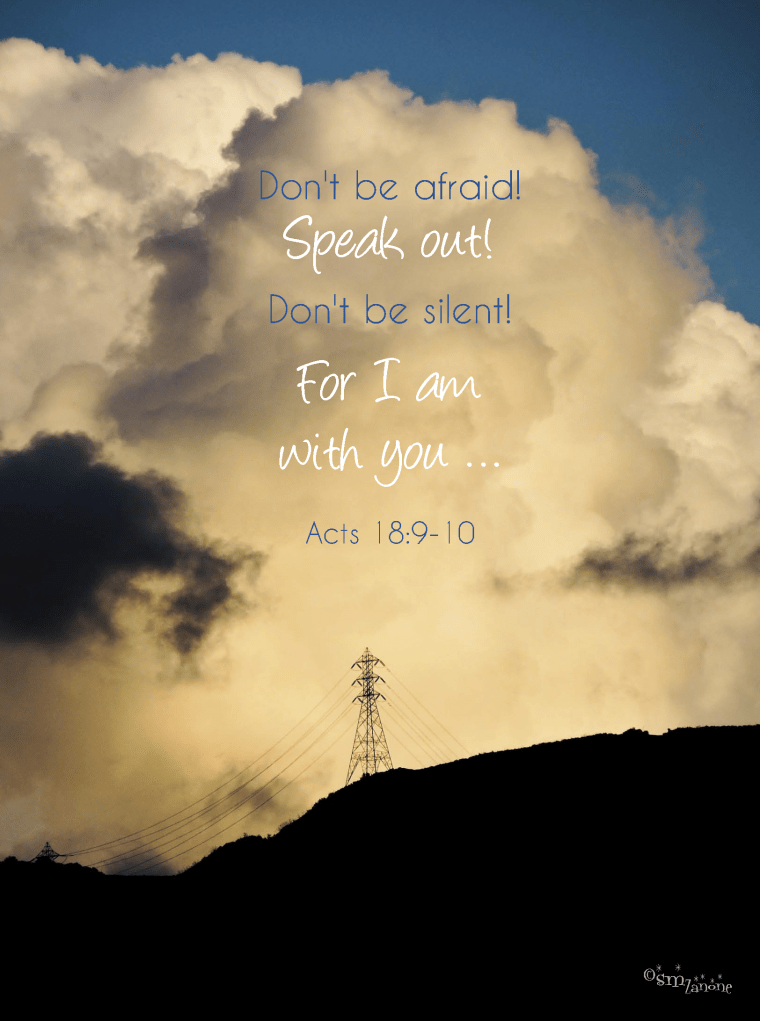 Shout it from the mountaintop!